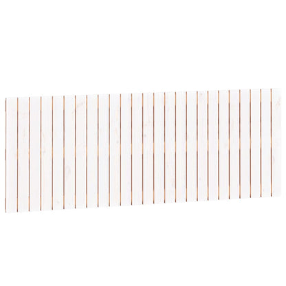 vidaXL Wall Headboard White 159.5x3x60 cm Solid Wood Pine