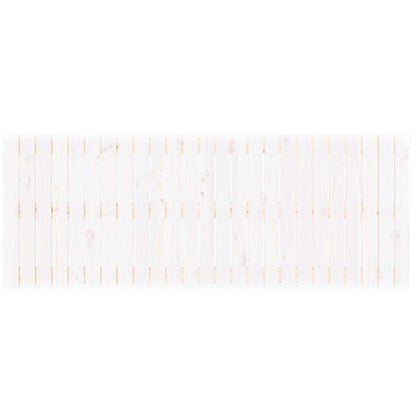 vidaXL Wall Headboard White 159.5x3x60 cm Solid Wood Pine