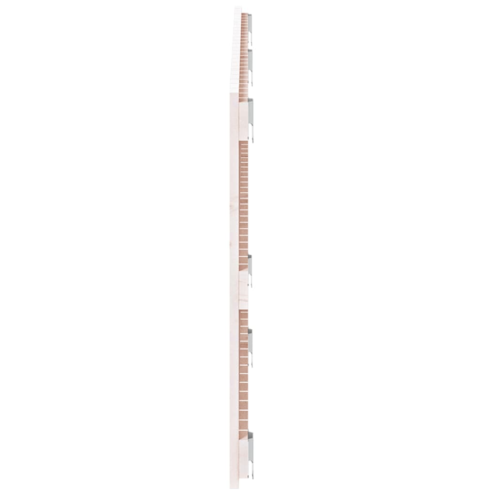 vidaXL Wall Headboard White 159.5x3x60 cm Solid Wood Pine