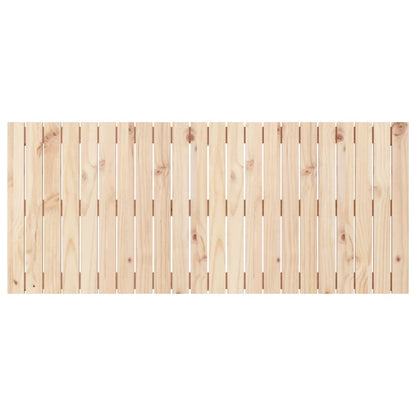 vidaXL Wall Headboard 140x3x60 cm Solid Wood Pine