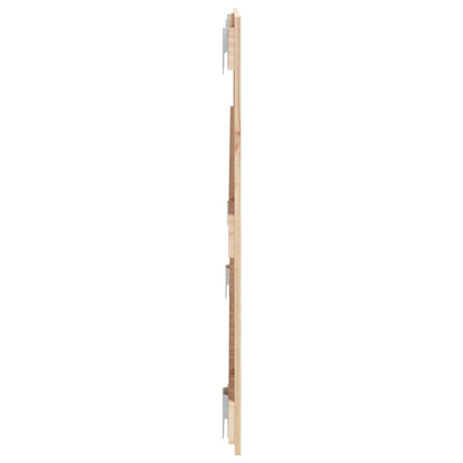 vidaXL Wall Headboard 140x3x60 cm Solid Wood Pine