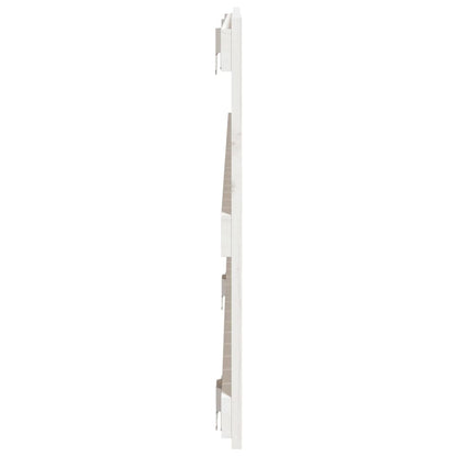 vidaXL Wall Headboard White 140x3x60 cm Solid Wood Pine