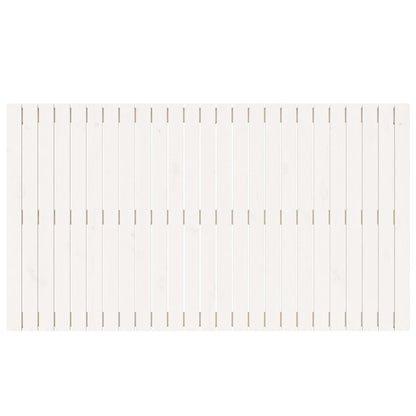vidaXL Wall Headboard White 159.5x3x90 cm Solid Wood Pine