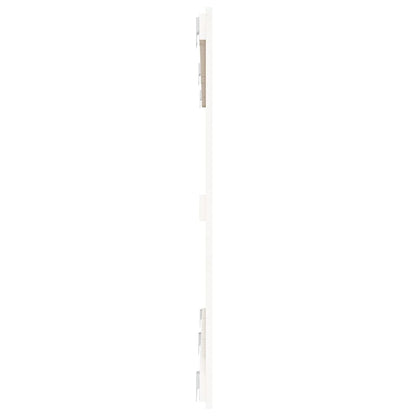 vidaXL Wall Headboard White 159.5x3x90 cm Solid Wood Pine