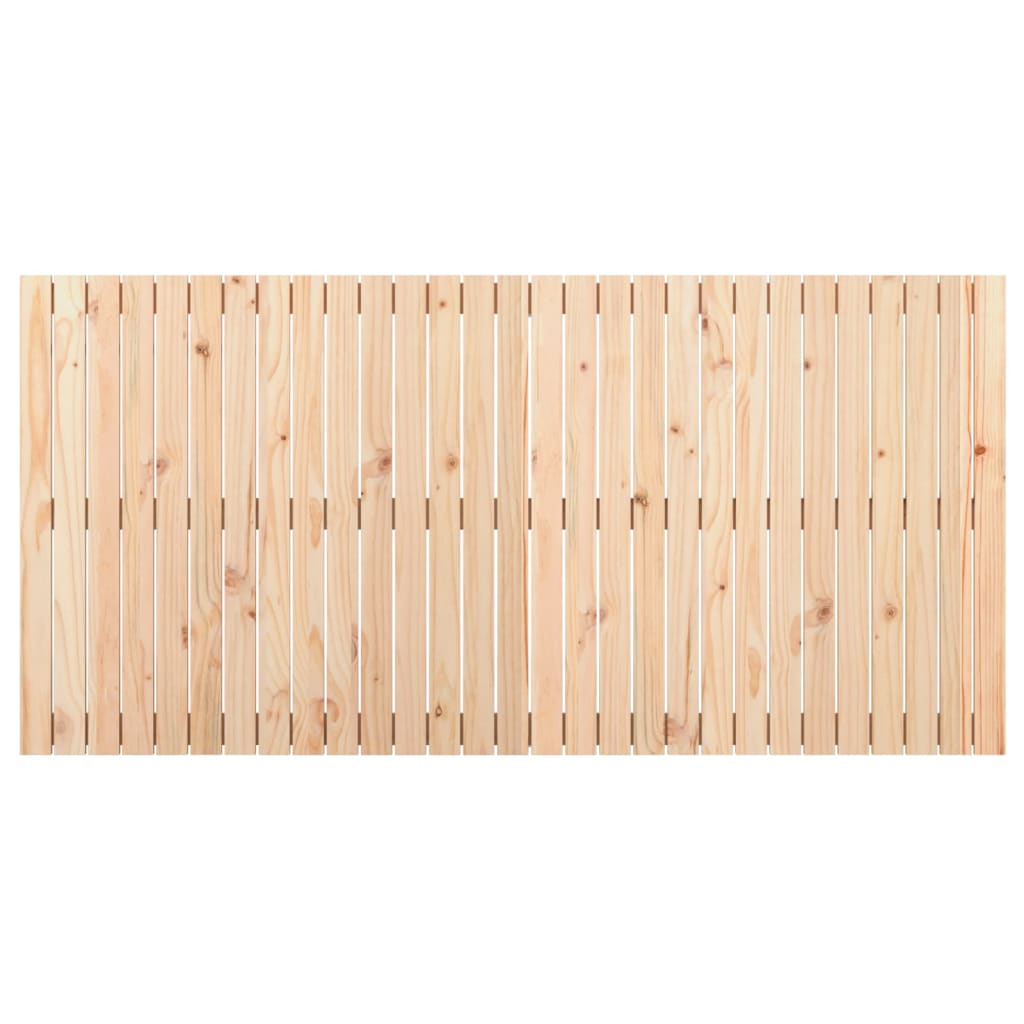 vidaXL Wall Headboard 185x3x90 cm Solid Wood Pine