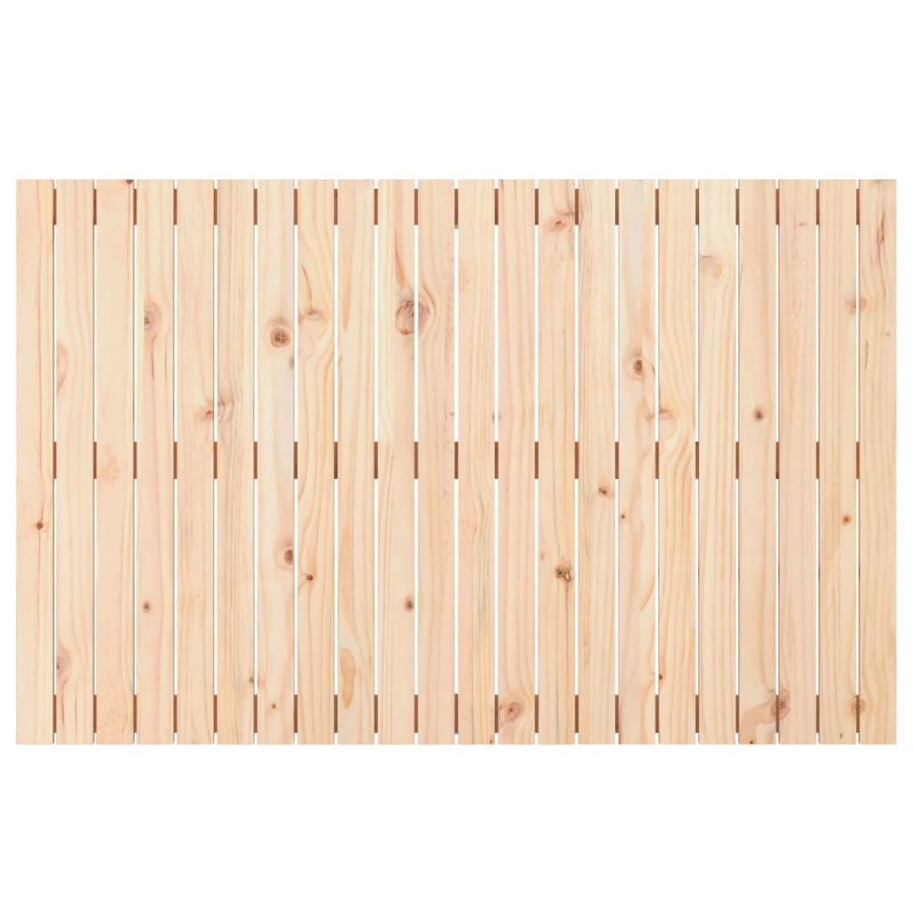 vidaXL Wall Headboard 140x3x90 cm Solid Wood Pine