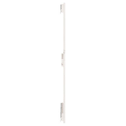 vidaXL Wall Headboard White 140x3x90 cm Solid Wood Pine