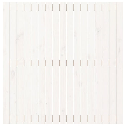 vidaXL Wall Headboard White 108x3x110 cm Solid Wood Pine