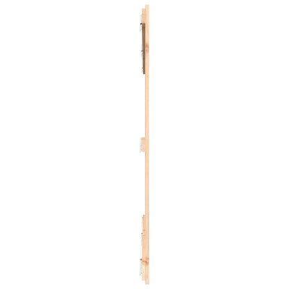 vidaXL Wall Headboard 204x3x110 cm Solid Wood Pine