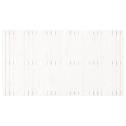 vidaXL Wall Headboard White 204x3x110 cm Solid Wood Pine