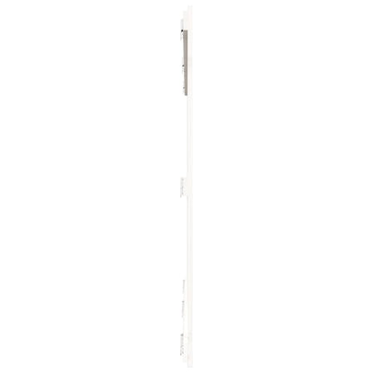 vidaXL Wall Headboard White 204x3x110 cm Solid Wood Pine