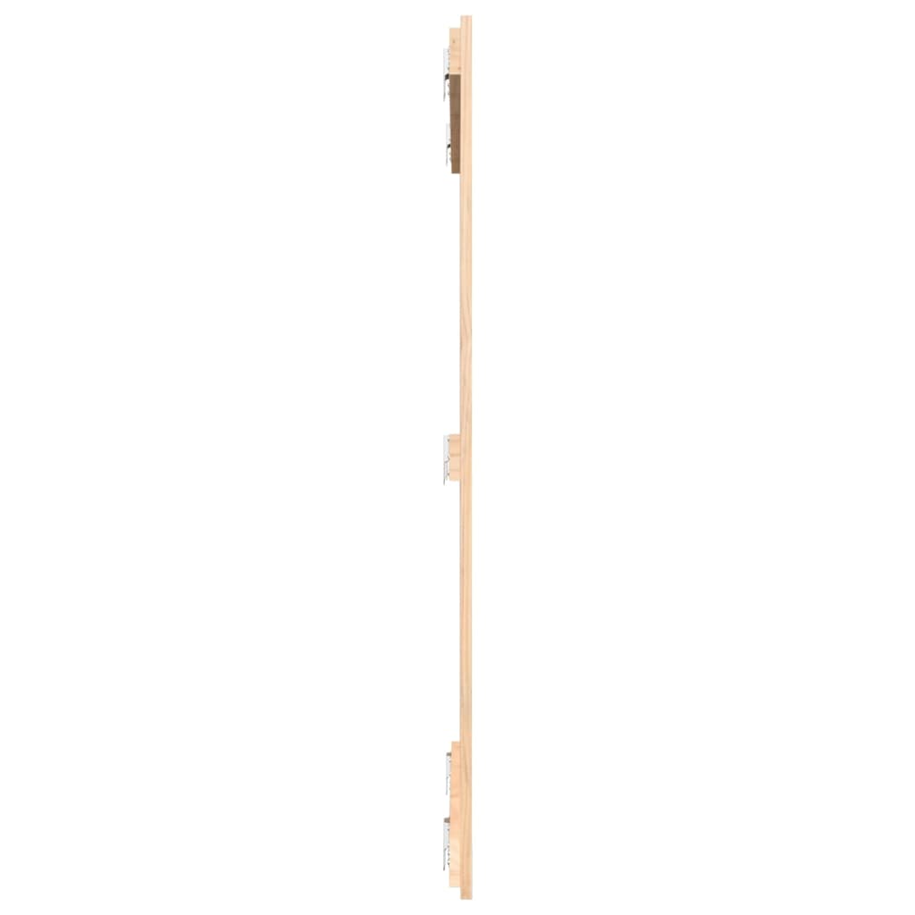 vidaXL Wall Headboard 95.5x3x110 cm Solid Wood Pine