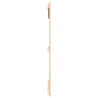 vidaXL Wall Headboard 95.5x3x110 cm Solid Wood Pine