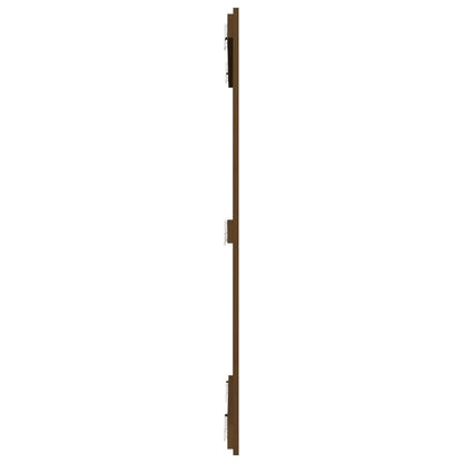 vidaXL Wall Headboard Honey Brown 95.5x3x110 cm Solid Wood Pine
