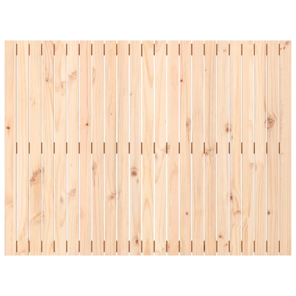 vidaXL Wall Headboard 146.5x3x110 cm Solid Wood Pine