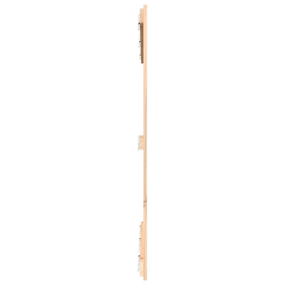 vidaXL Wall Headboard 146.5x3x110 cm Solid Wood Pine
