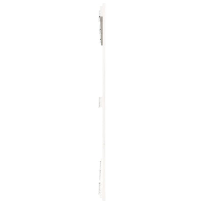 vidaXL Wall Headboard White 146.5x3x110 cm Solid Wood Pine