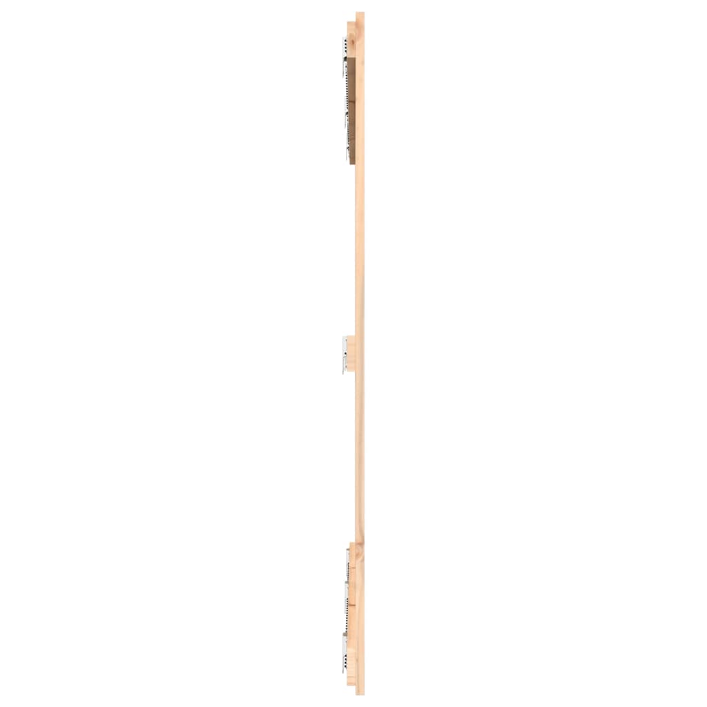vidaXL Wall Headboard 159.5x3x110 cm Solid Wood Pine