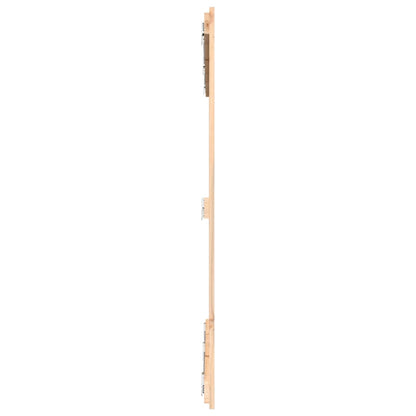vidaXL Wall Headboard 159.5x3x110 cm Solid Wood Pine
