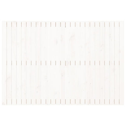 vidaXL Wall Headboard White 159.5x3x110 cm Solid Wood Pine