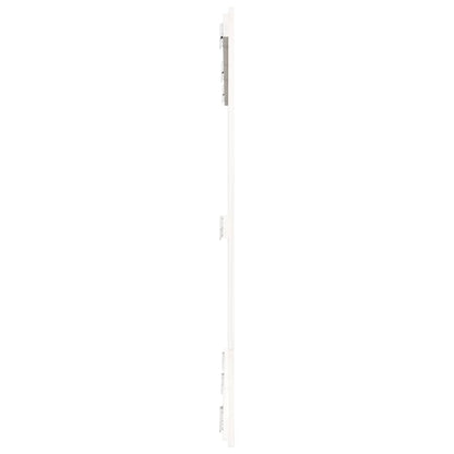 vidaXL Wall Headboard White 159.5x3x110 cm Solid Wood Pine