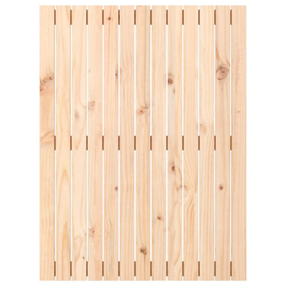 vidaXL Wall Headboard 82.5x3x110 cm Solid Wood Pine