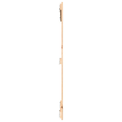 vidaXL Wall Headboard 82.5x3x110 cm Solid Wood Pine