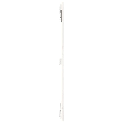 vidaXL Wall Headboard White 82.5x3x110 cm Solid Wood Pine