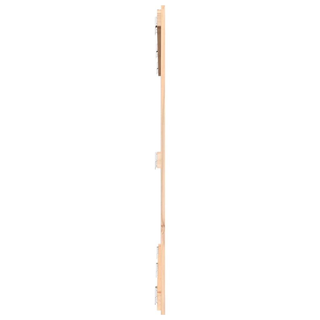 vidaXL Wall Headboard 166x3x110 cm Solid Wood Pine