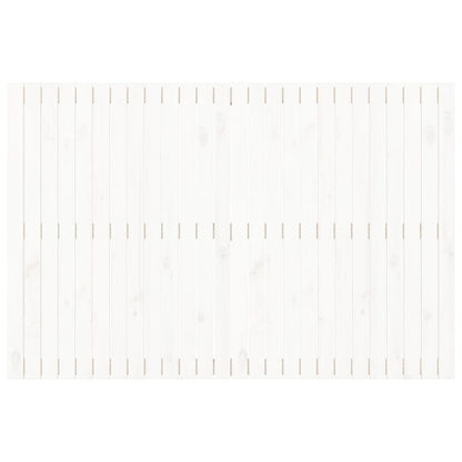 vidaXL Wall Headboard White 166x3x110 cm Solid Wood Pine