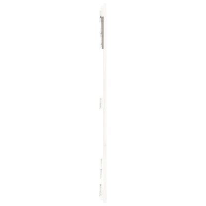 vidaXL Wall Headboard White 166x3x110 cm Solid Wood Pine