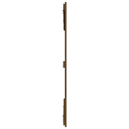 vidaXL Wall Headboard Honey Brown 166x3x110 cm Solid Wood Pine