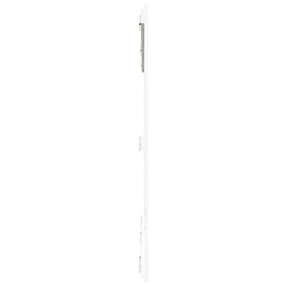 vidaXL Wall Headboard White 185x3x110 cm Solid Wood Pine
