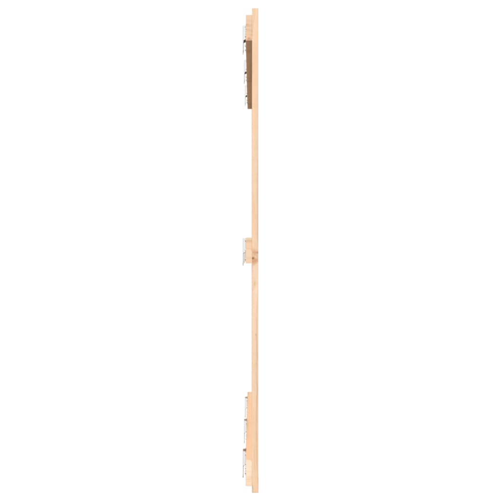 vidaXL Wall Headboard 140x3x110 cm Solid Wood Pine