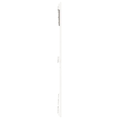 vidaXL Wall Headboard White 140x3x110 cm Solid Wood Pine