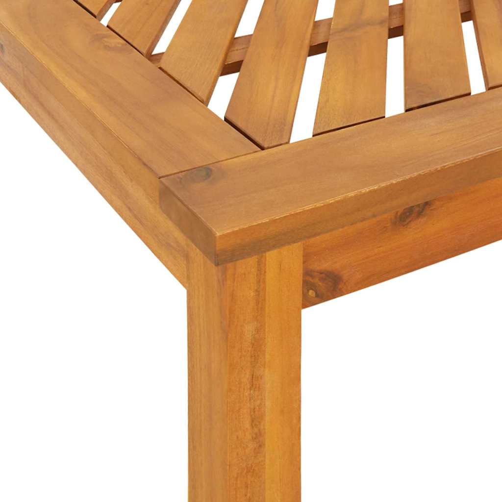 vidaXL Garden Dining Set 5 pcs Brown Solid Acacia Wood