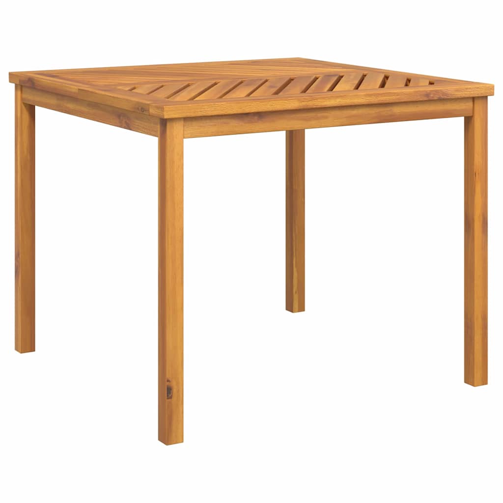 vidaXL Garden Dining Set 5 pcs Brown Solid Acacia Wood