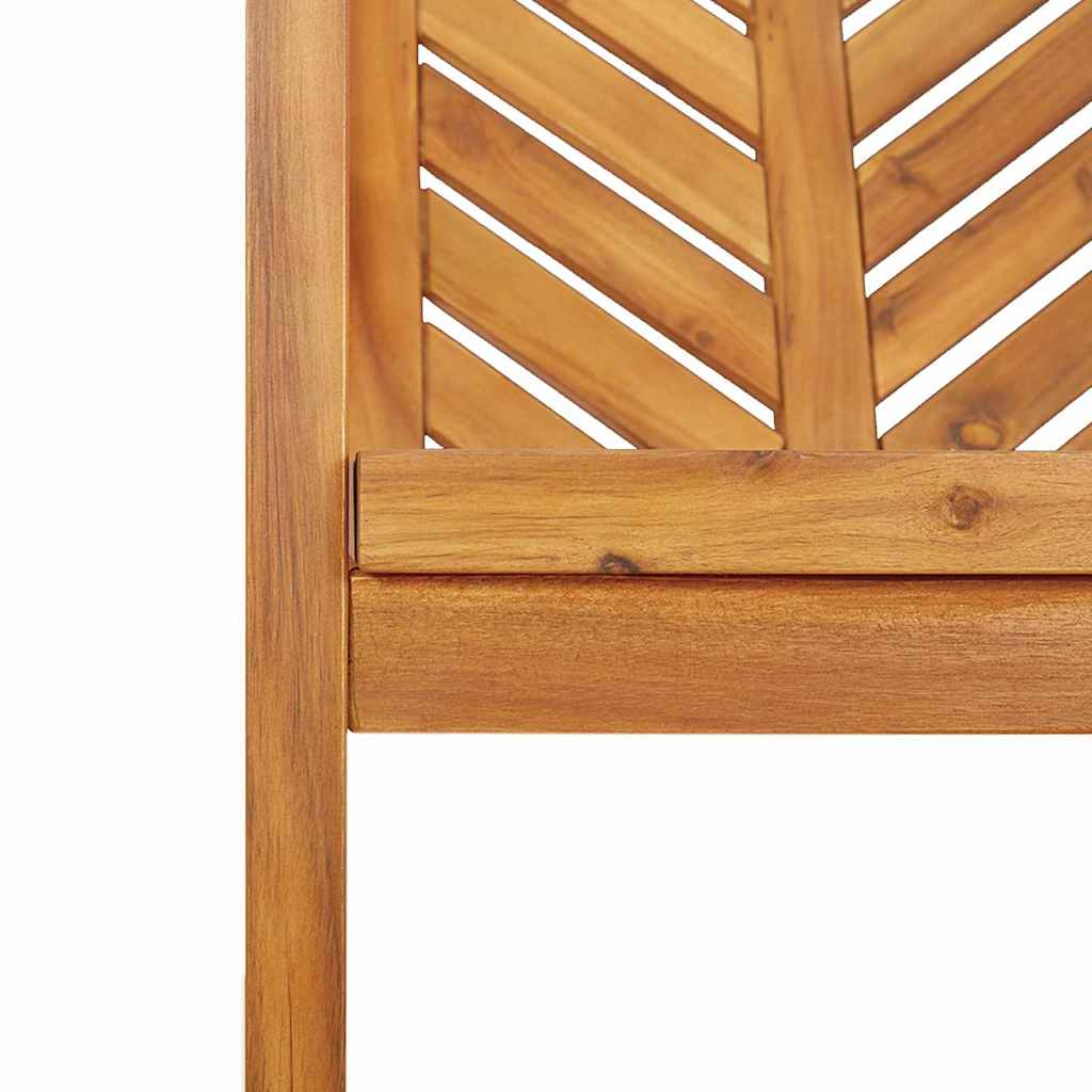 vidaXL Garden Dining Set 4 pcs Brown Solid Acacia Wood