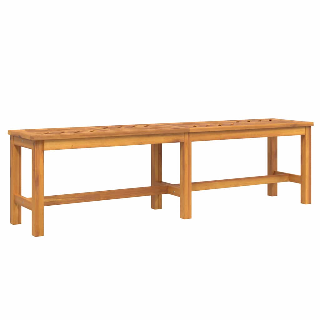 vidaXL Garden Dining Set 5 pcs Brown Solid Acacia Wood