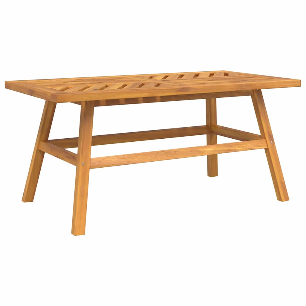 vidaXL Garden Lounge Set 4 pcs Brown Solid Acacia Wood