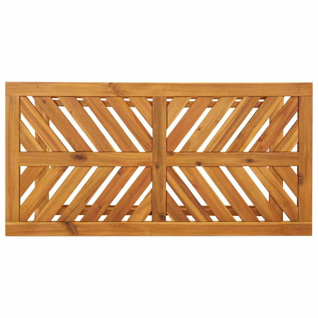 vidaXL Garden Lounge Set 3 pcs Brown Solid Acacia Wood