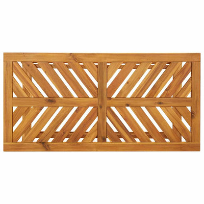vidaXL Garden Lounge Set 3 pcs Brown Solid Acacia Wood