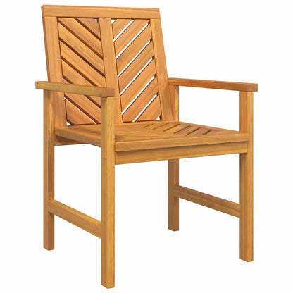 vidaXL Garden Lounge Set 5 pcs Brown Solid Acacia Wood
