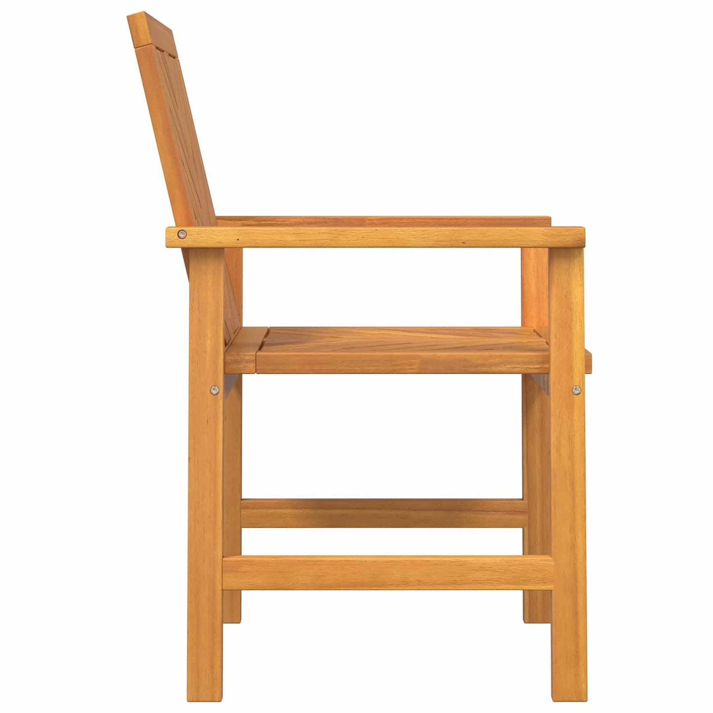 vidaXL Dining Chair 6 pcs Natural Solid Acacia Wood