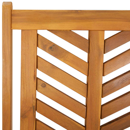 vidaXL Garden Chair 8 pcs Brown 57 x 72 x 109 cm Solid Acacia Wood