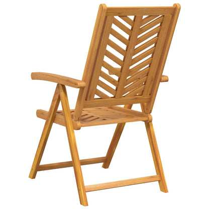 vidaXL Garden Chair 8 pcs Brown 57 x 72 x 109 cm Solid Acacia Wood