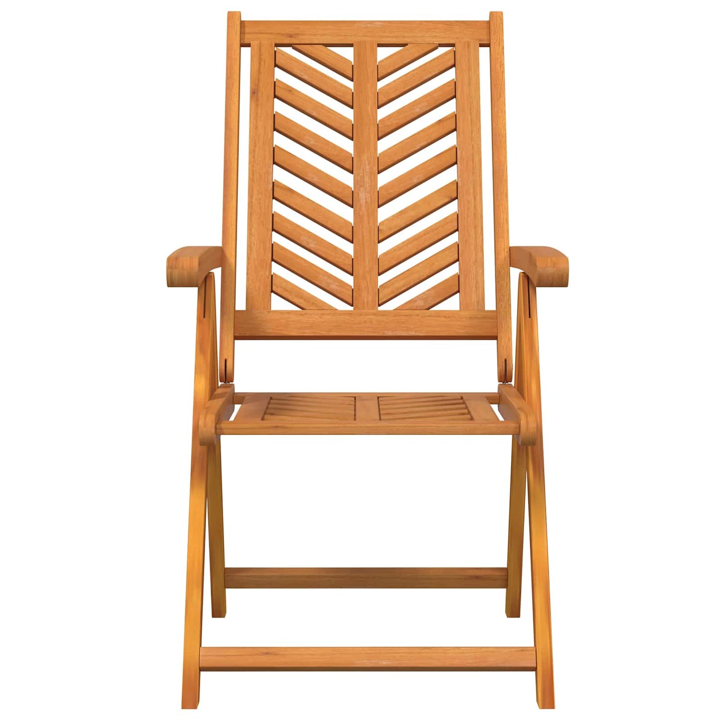 vidaXL Garden Chair 8 pcs Brown 57 x 72 x 109 cm Solid Acacia Wood