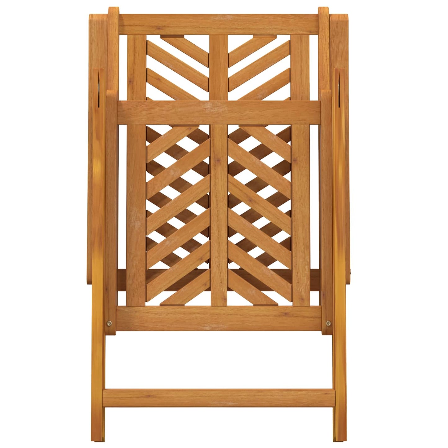 vidaXL Garden Chair 8 pcs Brown 57 x 72 x 109 cm Solid Acacia Wood