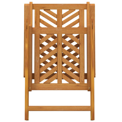 vidaXL Garden Chair 8 pcs Brown 57 x 72 x 109 cm Solid Acacia Wood