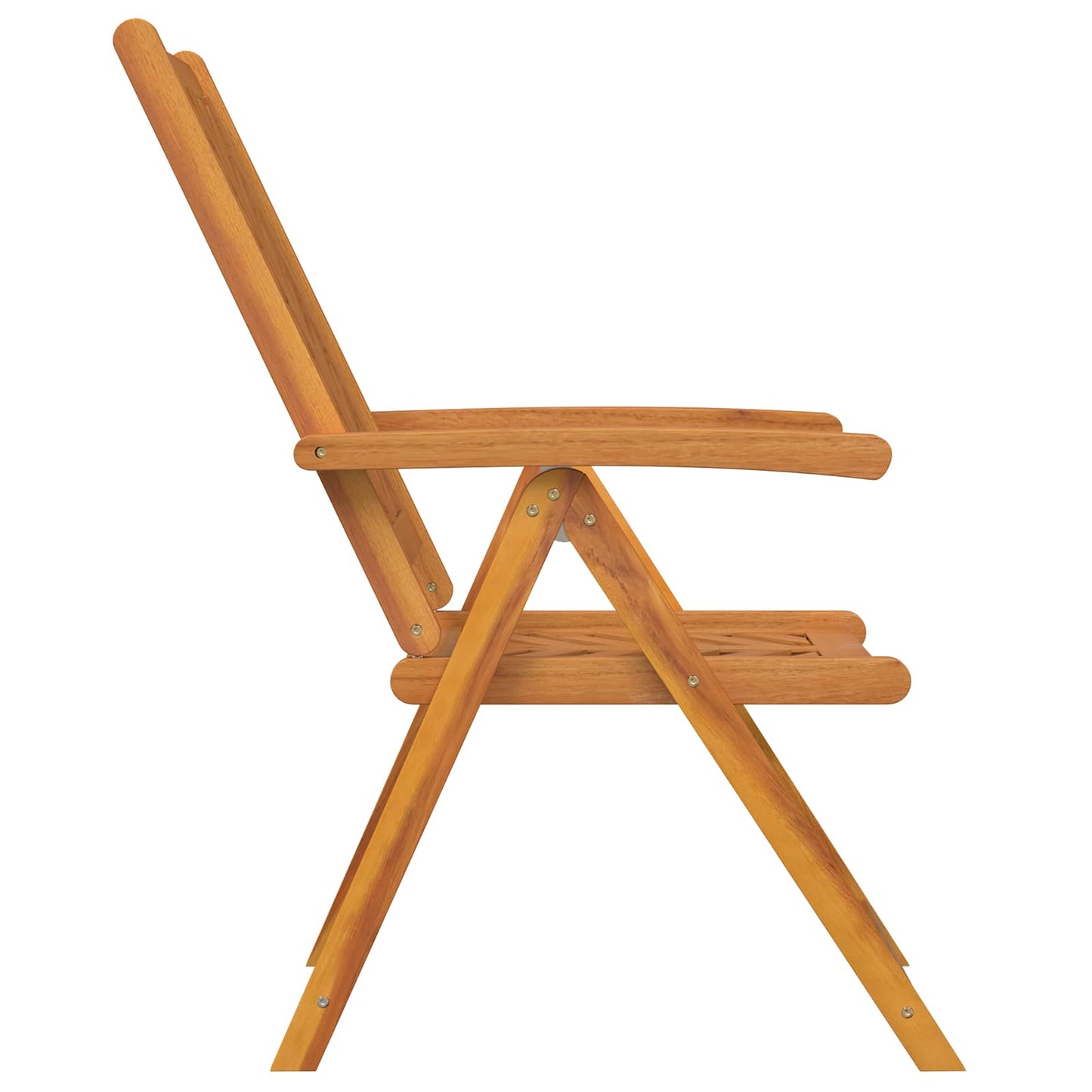 vidaXL Garden Chair 8 pcs Brown 57 x 72 x 109 cm Solid Acacia Wood
